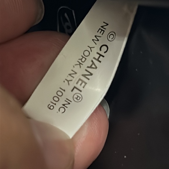 🖤CHANEL PARFUMS black velvet clutch or makeup pouch NEW - Picture 12 of 17